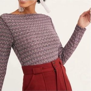 Free People Purple Sweater